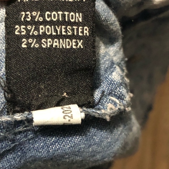 Thrill Jeans Jacket Women’s 3X Fringe Denim Tassel Button Front Pockets Festival - Picture 5 of 7